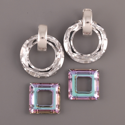 Chytré náušnice se Swarovski Elements